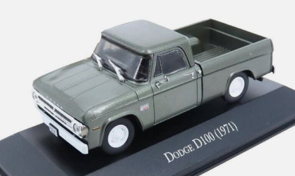 MAGMEXD100 - DODGE D100 1971 Donkergroen - 1