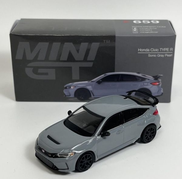 MGT00659-L - HONDA Civic Type R Sonic Parelgrijs 2023 - 1