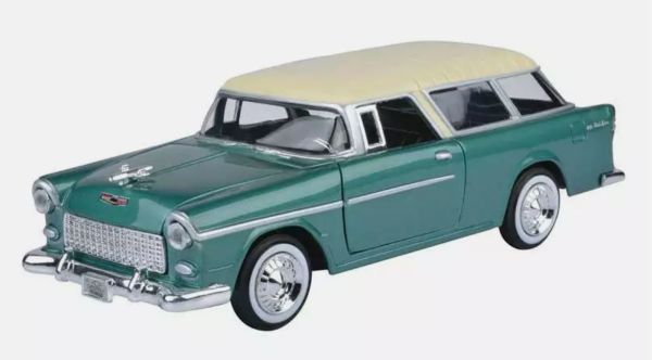 MMX73248MG - CHEVROLET Bel Air Nomad 1955 Groen - 1