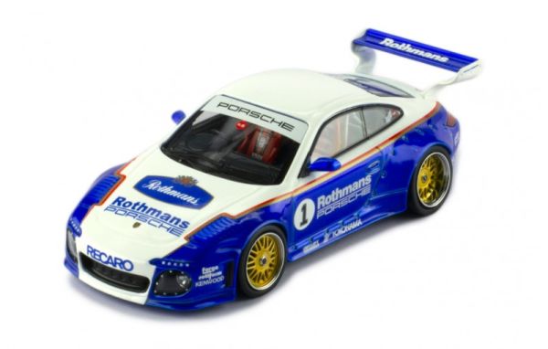 IXOMOC320 - PORSCHE Oud en Nieuw 997 #1 Wit en Blauw - 1