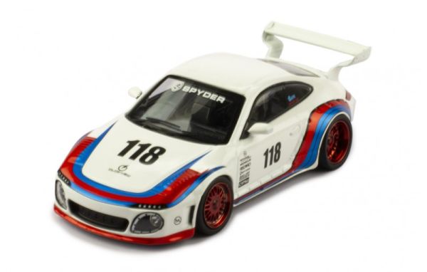 IXOMOC321 - PORSCHE Oud en Nieuw 997 #118 Wit - 1