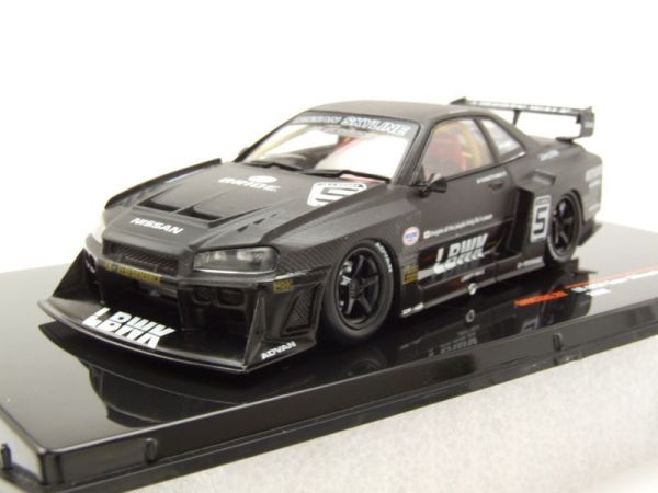 IXOMOC325.22 - NISSAN LB-ER34 Super Silhouette Skyline 2020 Zwart - 1