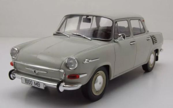 MODMCG18275 - SKODA 1000 MB 1964 Grijs - 1