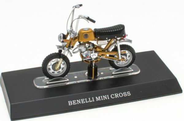 MAGMOT009 - Bromfiets BENELLI mini cross goud - 1