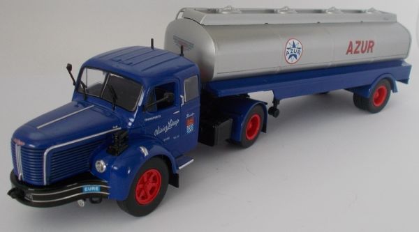 ODE068 - BERLIET TLM 4x2 Transports Olivier Leloup met AZUR tank - 1