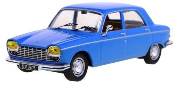 ODE163 - 1967 PEUGEOT 204 Blauw - 1