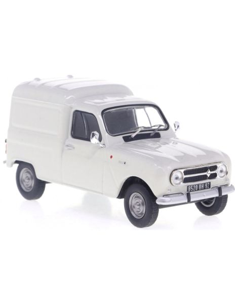 ODE167 - RENAULT 4 F4 Fourgonnette Wit - Beperkt tot 504 stuks. - 1