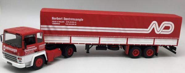 ODE115 - BERLIET TR260 4x2 met DENTRESSANGLE aanhangwagen - Beperkt tot 504 exemplaren. - 1