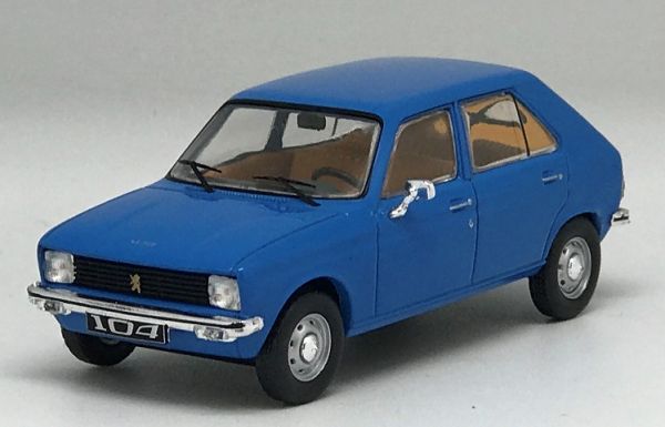 ODE127 - PEUGEOT 104 1972 Blue - Beperkt tot 500 stuks. - 1