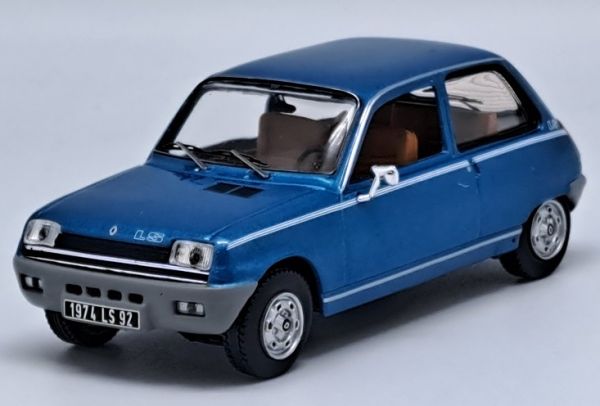 ODE130 - RENAULT 5 LS 1974 Blauw - Gelimiteerd tot 750 stuks. - 1