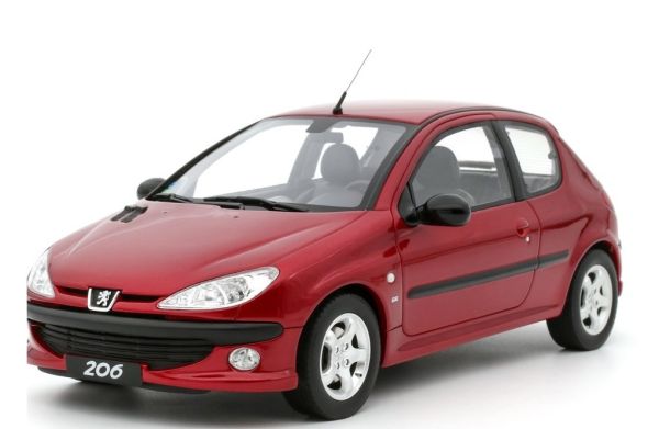 OT1039 - PEUGEOT 206 S16 1999 Rood - 1