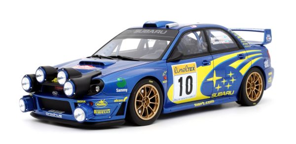 OT784 - SUBARU Impreza WRC # 10 Monte Carlo 2002 blauw - 1