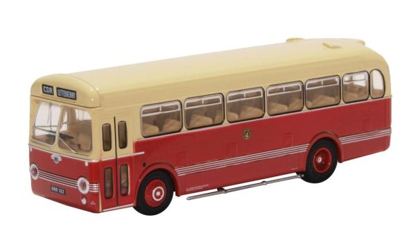 OXF76SB004 - Bus LEYLAND Tiger Club Saro Country - rood en beige - 1