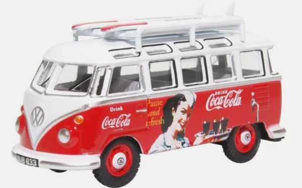 OXF76VWS008C - VOLKSWAGEN Type 1 Bus met branding COCA-COLA - 1