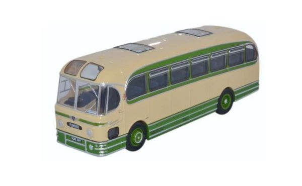 OXF76WFA005 - Bus AEC Weymann Fanfare GREENSLADES Beige en groen - 1