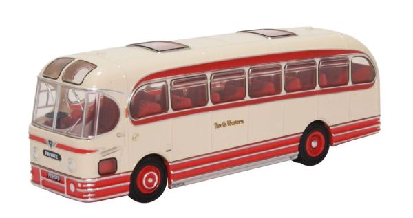 OXF76WFA007 - Bus AEC Weymann Fanfare NORTH WESTERN Rood en beige - 1