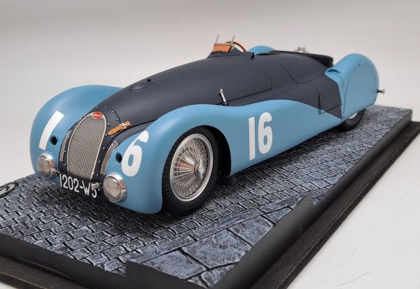 PANTHEON019 - BUGATTI TYPE 57S 45 #16 Grand prix de l'A.C.F. 1937 Robert BENOIST/Jean-Pierre WIMILLE - 1