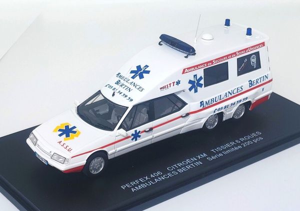 PER406 - CITROEN XM Tissier 1007 - Ambulance BERTIN - Beperkt tot 200 ex. - 1