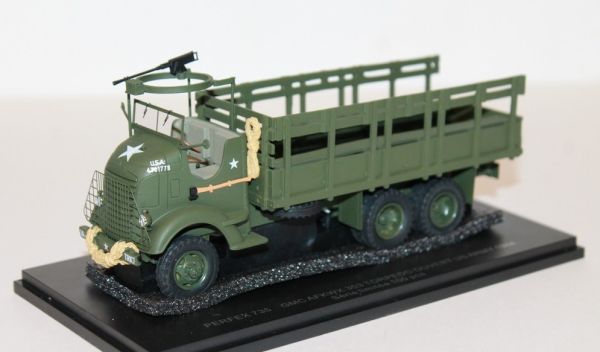 PER735 - GMC AFKWX 353 1944 US ARMY open met koepel en machinegeweer - 1