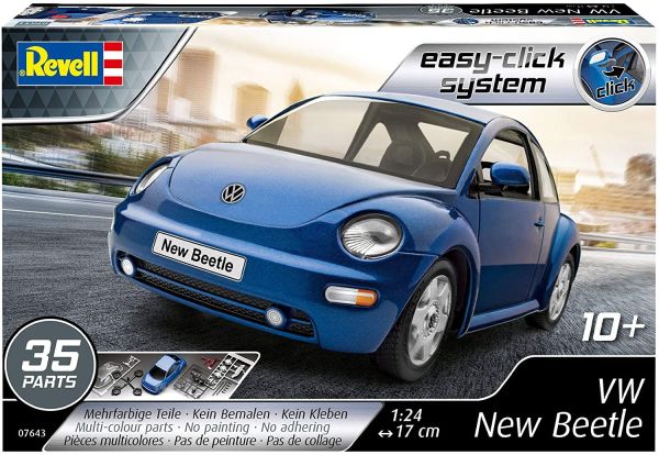 REV07643 - VOLKSWAGEN New Beetle-model om te monteren en te schilderen - 1