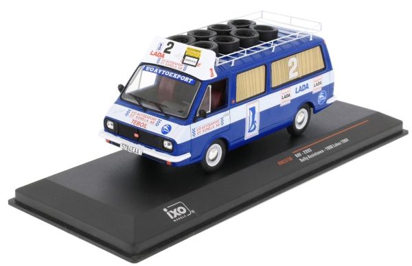 IXORAC373X - RAF 2203 rally service transporter 1984 - LADA rally team - 1