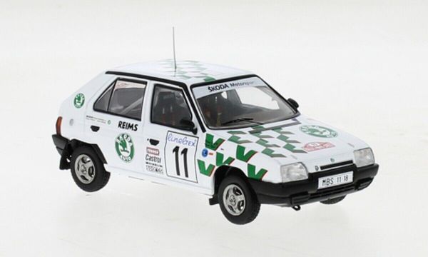 IXORAC414B.22 - SKODA Favorit #11 Rally WM Monte Carlo 1993 TRINER / KLIMA - 1