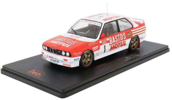 IXO24RAL029A.22 - BMW E30 M3 Bastos #1 Ronde van Corsica 1988 B.BEGUIN / J-J.LENNE - 1