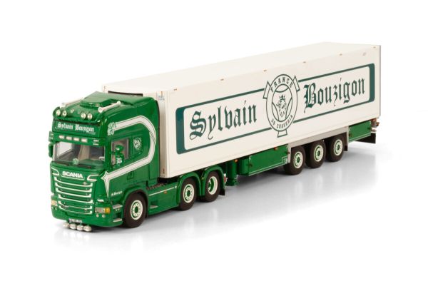 WSI01-3742 - SCANIA R13 Topline 6x2 met 3-assige koeloplegger S.BOUZIGON - 1