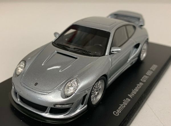 SPAS0707 - PORSCHE Gemballa lawine GTR 650 2006 zilver - 1