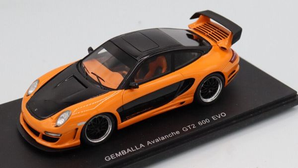 SPAS0718 - GEMBALLA GTR 650 2007 oranje en zwart - 1