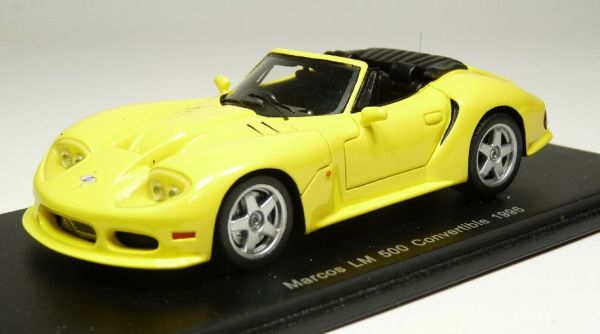 SPAS0787 - MARCOS LM500 Cabriolet 1996 geel - 1