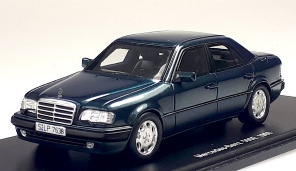 SPAS1020 - MERCEDES 500 E 1986 Blauw - 1