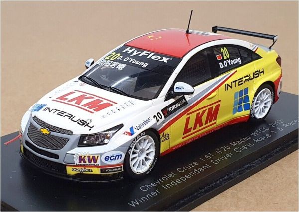 SPAS2493 - CHEVROLET Cruze 1.6T #20 1e Macau WTCC 2012 D. O'Young - 1