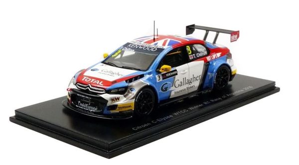 SPAS5097 - Nr. 3 CITROEN C-Elysée WTCC Winnaar R1 Argentinië 2016 Tom Chilton - 1