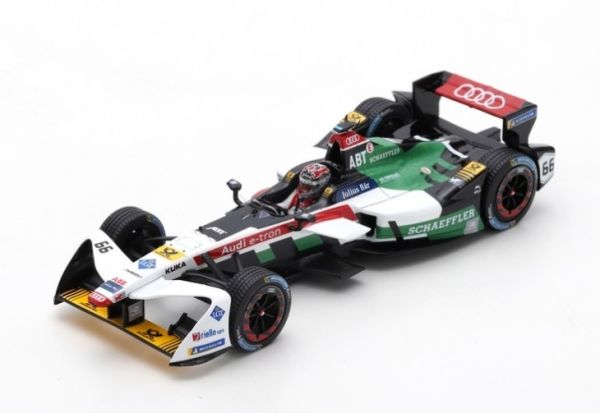 SPAS5931 - AUDI Sport ABT Schaeffler #66 Winnaar Berlijn ePrix Formule E Seizoen 4 2017-2018 Daniel Abt - 1