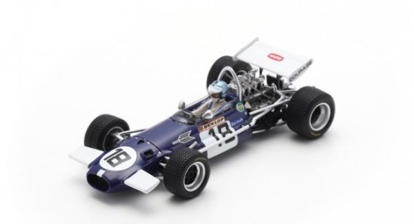 SPAS8322 - BRABHAM BT26A #18 2e US GP 1969 Piers Courage - 1