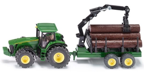 SIK1954 - JOHN DEERE 8430 met bosbouwaanhanger Ech:1/50 - 1