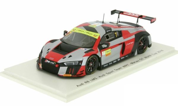 SPASA116 - AUDI R8 LMS #7 Macau GT World Cup 2016 Edoardo Mortara - Gelimiteerd tot 500 exemplaren. - 1