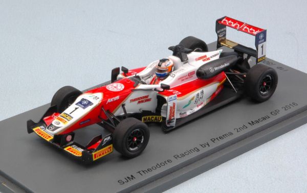 SPASA119 - DALLARA Mercedes F3 SJM Theodore Racing by Prema Powerteam - GP Macau 2016 - Felix Rosenqvist - 1