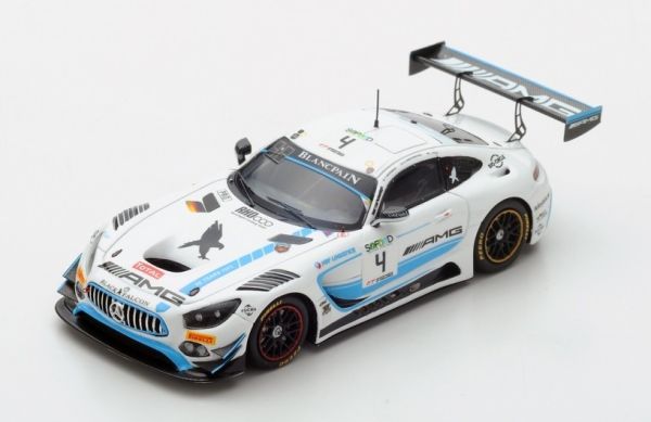 SPASB145 - MERCEDES AMG GT3 #4 Black Falcon - 8e 24h Spa 2017- L.Stolz/ A.Christodoulou/ Y.Buurman - Gelimiteerd tot 300 exemplaren. - 1