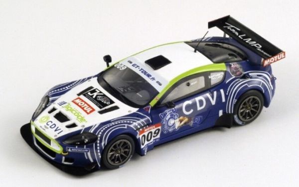 SPASF027 - ASTON MARTIN DBR9 Team LMP Motorsport #009 GT Tour 2011 L.Paillard/A.Santam - Gelimiteerd tot 500 stuks - 1