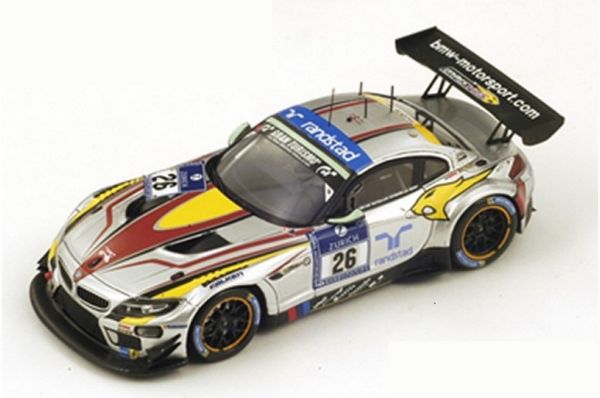 SPASG153 - BMW Z4 GT3 #26 Sports Trophy Team Marc VDS ADAC 24h Nurburgring 2014 B.Leinders/ M.Palttala/ N.Catsburg/ D.Adorf - Gelimiteerd tot 500 exemplaren. - 1