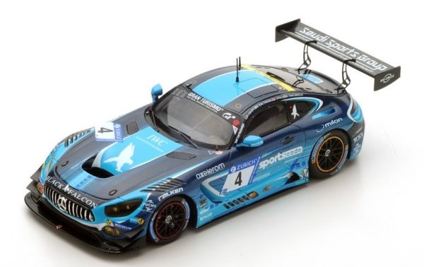 SPASG316 - MERCEDES AMG GT3 #4 Black Falcon 24h Nurburgring 2017 H.Haupt/ A.Al Faisal/ L.Stolz/ D.Juncadella - Gelimiteerd tot 300 exemplaren. - 1