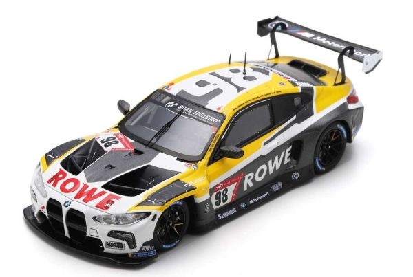 SPASG897 - BMW M4 GT3 #98 ROWE RACING 2e 24H Nürburgring 2023 M.Wittmann / S.van der Linde / D.Vanthoor / M.Martin - Gelimiteerd tot 300 ex. - 1