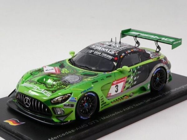 SPASG925 - MERCEDES-AMG GT3 #3 Mercedes-AMG Team GetSpeed 24h Nürburgring 2023 M.Engel / J.Gounon / D.Juncadella - Beperkt tot 300ex. - 1