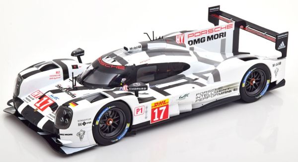 IXO-SP919-1807 - PORSCHE 919 Hybrid #17 bestuurd door BERNHARD/WEBBER/HARTLEY in de 1000 km SPA 2015 - 1