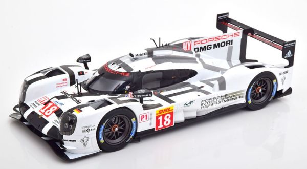 IXO-SP919-1808 - PORSCHE 919 Hybrid #18 bestuurd door LIEB/DUMAS/JANI van de 1000 km SPA 2015 - 1