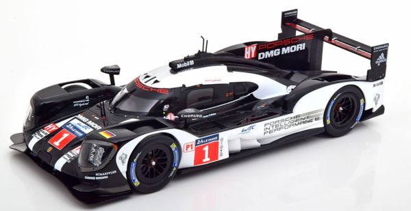 IXO-SP919-1822 - PORSCHE 919 Hybrid #2 bestuurd door BERNHARD/HARTLEY/WEBBER op de 24h du Mans 2016 - 1