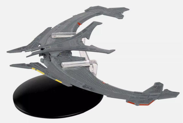 MAGSTSUK827 - STAR TREK Starships Son'a slagschip met folder - 1