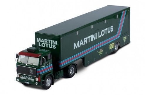 IXOTTR025 - VOLVO F88 4x2 met aanhangwagen 1 As MARTINI LOTUS - 1